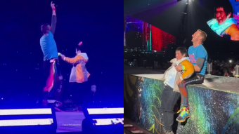 ¡El mejor momento de su vida!: fanático bailó junto a Chris Martin en el último concierto de Coldplay en Chile