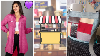Kioskito Romántica: Bolsos hechos con telas recicladas, masajes y mucho más