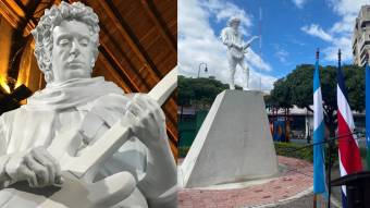 "Siempre es hoy": Costa Rica inaugura estatua de 2,30 metros de Gustavo Cerati