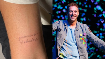 "Gracias totales": Chris Martin se tatuó icónica frase de Gustavo Cerati