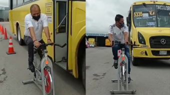 "Biciescuela": el particular proyecto que busca sensibilizar a conductores de buses con la movilidad de ciclistas y peatones