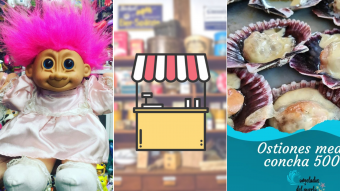 Kioskito Romántica: Juguetes, objetos del recuerdo, pescados y mucho más