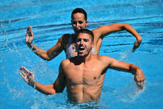 Se consideró un "sueño imposible": por primera vez los hombres podrán participar en natación artística de los JJOO