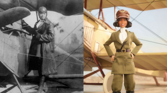 Un homenaje a la primera piloto afrodescendiente y nativa americana: Barbie lanza muñeca de Bessie Coleman