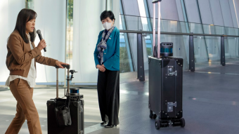 Un equipaje inteligente: Investigadora crea maleta con inteligencia artificial para guiar a personas no videntes