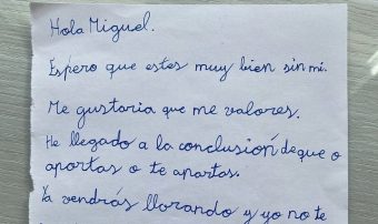 "Me gustaría que me valores": Niña de 7 años se viraliza por escribir profunda carta de desamor al niño que le gustaba