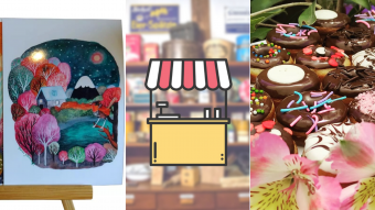 Kioskito Romántica: Pasteles, lana trabajada a mano y mucho más