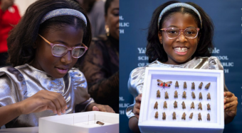 Tras ser víctima de racismo: Niña de 9 años fue honrada por la Universidad de Yale por sus labores científicas