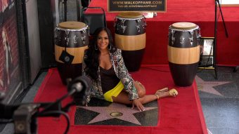 Sheila Escovedo se convierte en la primera mujer percusionista en tener su estrella del Paseo de la Fama de Hollywood