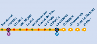 Más detalles sobre las futuras extensiones: ¿Cuáles son los colores de Ruta Expresa de las nuevas estaciones de Metro L2?
