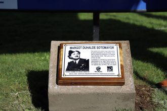 "Primera chilena piloto de guerra": Río Bueno instala una placa en honor a Margot Duhalde