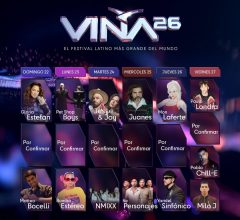 El Festival de Viña 2026 ya tiene line up oficial para cada día