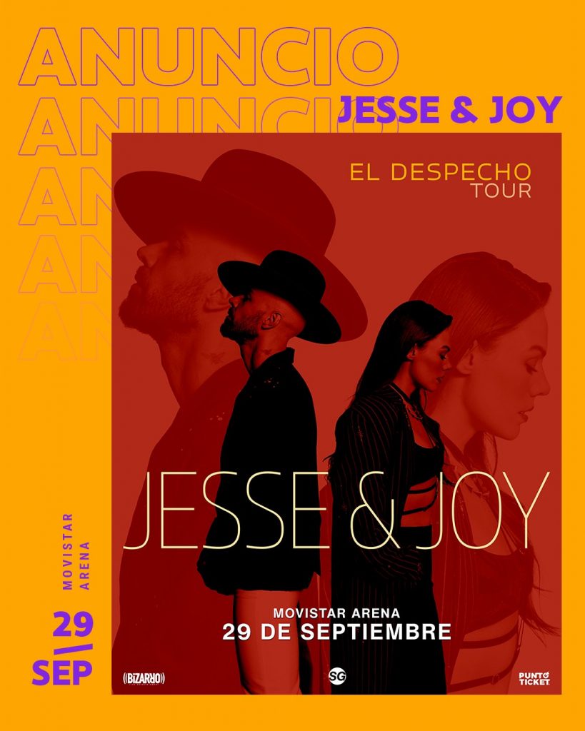 Jesse & Joy vuelven a Chile: Confirman show para septiembre en Movistar Arena